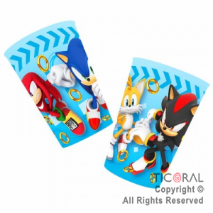 SONIC -(CO)- VASO POLIPAPEL x 8